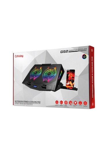 Frisby FNC-5250ST GS2 15-17" 2 Fanlı Notebook Soğutucu