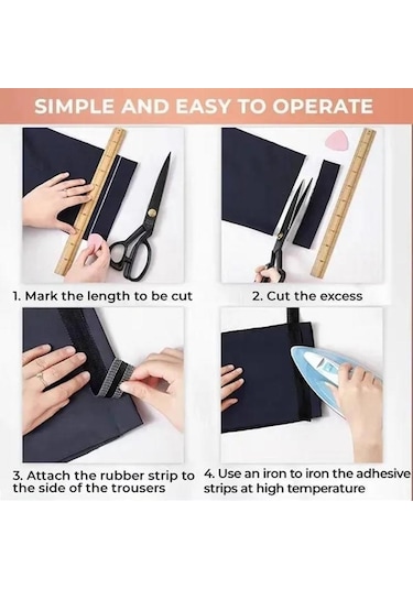 Sarı 1/3/5/10 M Kendinden Yapışkanlı  Kumaş