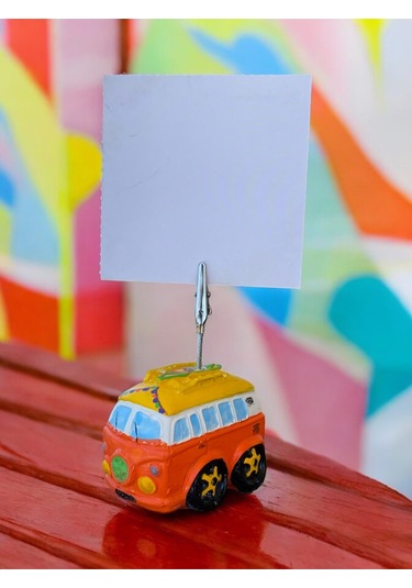 Turuncu Woswos Temalı Not Tutacağı Fotoğraf Tutacak Tutucu Ofis Seti Hediyelik Turuncu