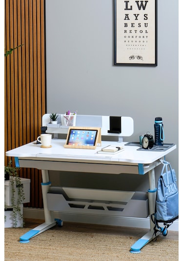 Sirius Standart Yükseklik Ve Eğim Ayarlı, Bilgisayar Ve Oyuncu Masası, Ofis Ve Çalışma Masası Mavi Gri Sirius Standart Yükseklik Ve Eğim Ayarlı, Bilgisayar Ve Oyuncu Masası, Ofis Ve Çalışma Masası Mavi Gri