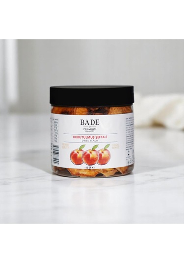 Şeftali Kuru Meyve Cipsi - Şekersiz Katkısız Doğal Sağlıklı Atıştırmalık 150 Gr. 150 G