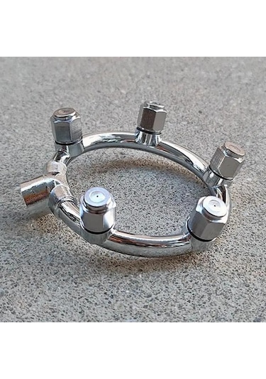 3/4/5 Kafa M14 Yüksek Basınçlı Tarım Bahçe Elektrikli Püskürtme Memesi Yağmurlama Süper Ince Atomizasyon Misting Sprey Dağıtıcı Gökyüzü Mavi Chına