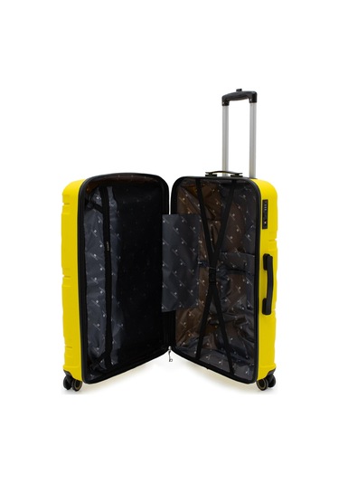 Artemis Üçlü Polipropilen Pp &kırılmaz 3'lü Valiz&bavul Seti Sarı
