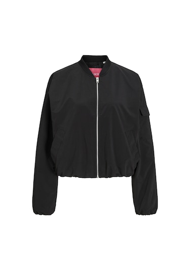 Jack & Jones Kadin Beyzbol Yakali Bomber Ceket - Leila 12253330 Black Siyah