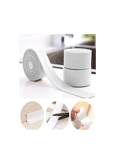 Milene Life 3 Adet Su Sızdırmaz Banyo Mutfak Küvet Lavabo Derz Bandı