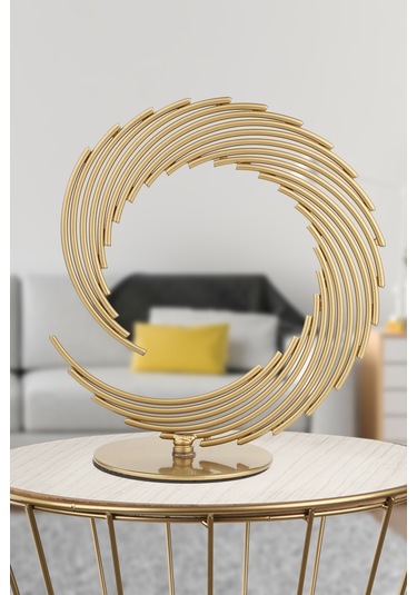 Begüsa Bakü Metal Aksesuar Biblo 25 Cm Eskitme