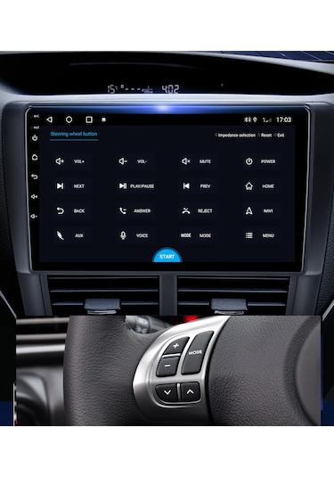 Subaru Forester 2007-2013 Android Multimedya 9 İnc Hd Ips 2/32GB