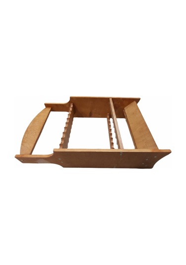 CİFT TARAFLI 20 Lİ AHŞAP KORUYUCU VERNİKLİ KAMIŞ STANDI 1,20MM