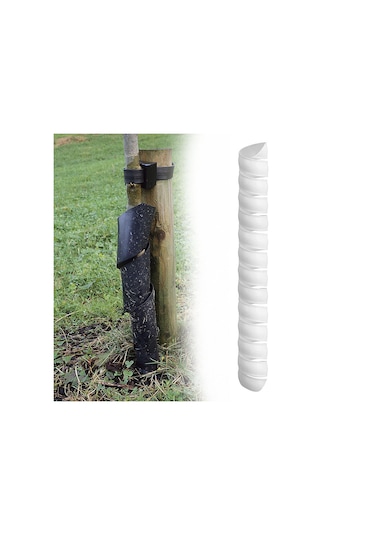 Suntek 40cm Ağaç Gövdesi Koruyucu Sarma Bitki Örtüsü Beyaz