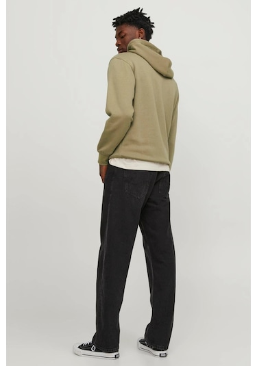 Jack & Jones Erkek Sweat 12241687 Yağ Yeşili Yağ Yeşili