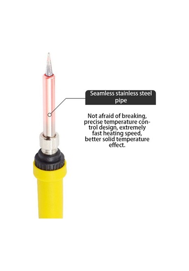 Dc 12v Taşınabilir Lehimleme Demiri Tamir Aletleri Timsah Cip İle