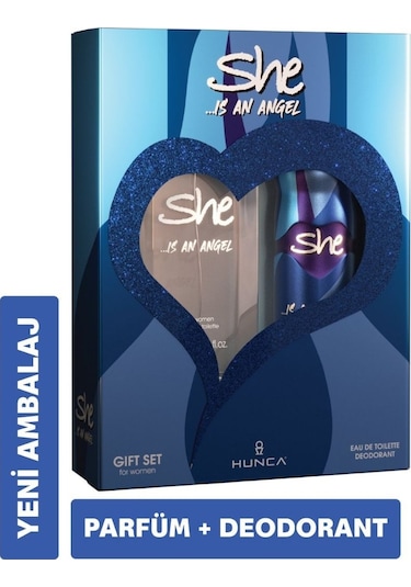 She Is An Angel Kadın Parfüm EDT 50 ML + Deodorant 150 ML