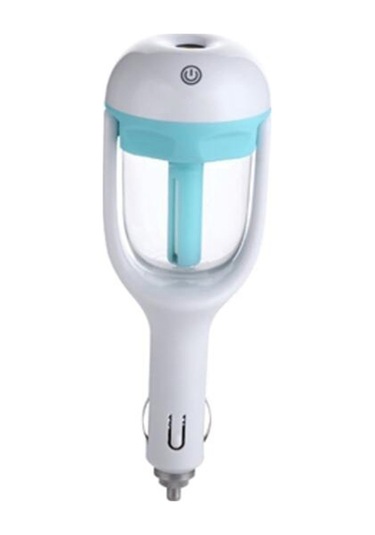 Dianziye Araç Usb Nemlendirici: İyon Salgılayan, Otomatik Kapanma Özelliği, Kokulu Sprey Ve Hava Temizleyici - Mavi