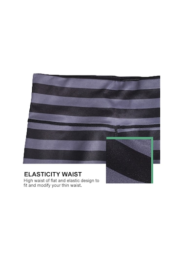 Kadın Baskılı Ve S Şerit Hk51 Paıyıge Yoga Pantolonu Kırmızı - Gri