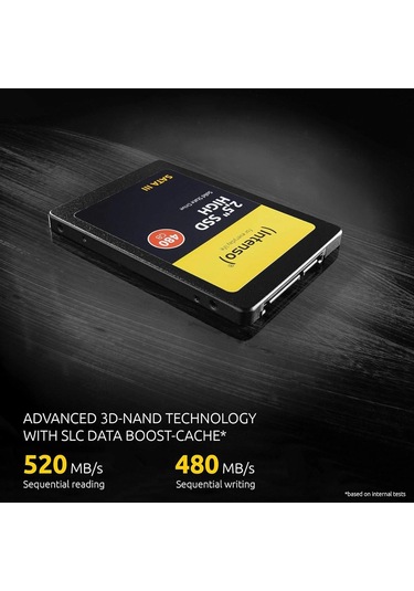 Intenso Ssd 2.5 İnç Sata 3 480 Gb