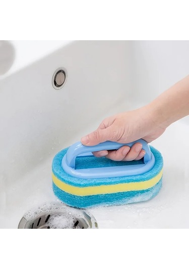 Ev Temizlik Kollu Fırça Bulaşık Deterjanı Banyo Mutfak Küvet