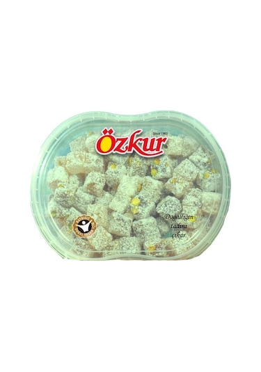 Özkur Hindistan Cevizli Antep Fıstıklı Lokum 500 G