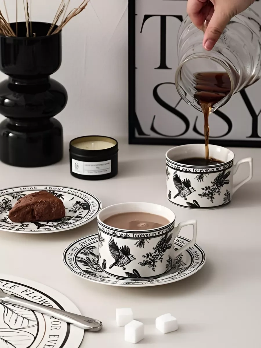 Arthomes Çay Takımı, Fincan Ve Tabak Seti 268151471 Beyaz