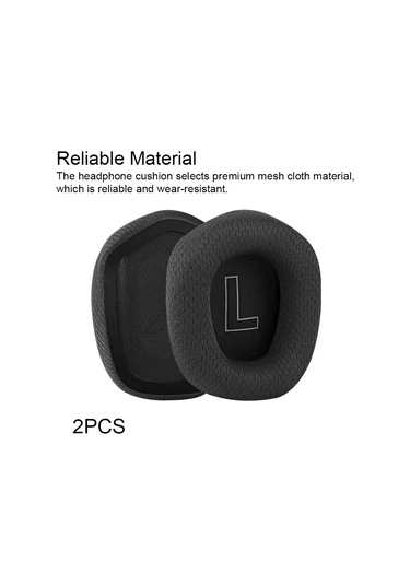 1/2/3/5 Kulak Pedleri Yastık İşitme Koruması Nefes Alabilir Oyuncu Siyah Kulak Pedleri 3 Adet