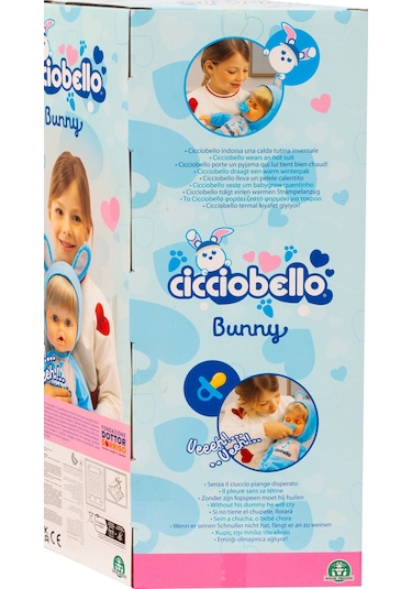 Cicciobello Mavi Tavşan Kostümüyle 42 CM
