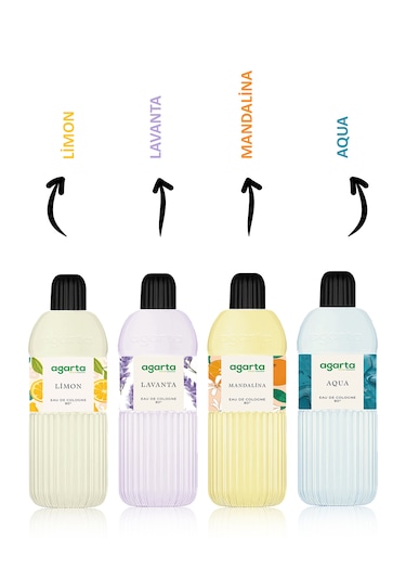 Agarta 80 Derece Aqua Kolonya Pet Şişe 400 ML