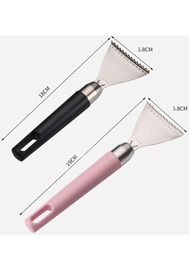 Suntek Balık Ölçekleyici Sökücü Şef Için Temizleme Siyah Siyah Diğer