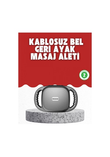 Fonksiyonlu Şarjlı Masaj Aleti 6 Başlık 2000 Mah Ergonomik Gövde