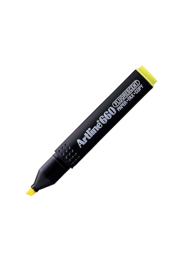 Artline 660 Fosforlu Kalem Sarı
