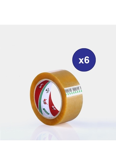 Vege Koli Bandı 45 x 100 Şeffaf Bufalo 6 Adet