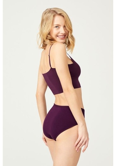 Basic Klasik Pamuklu Geniş Kenarlı Bato Külot 7'li Paket Çok Renkli 2 Çok Renkli