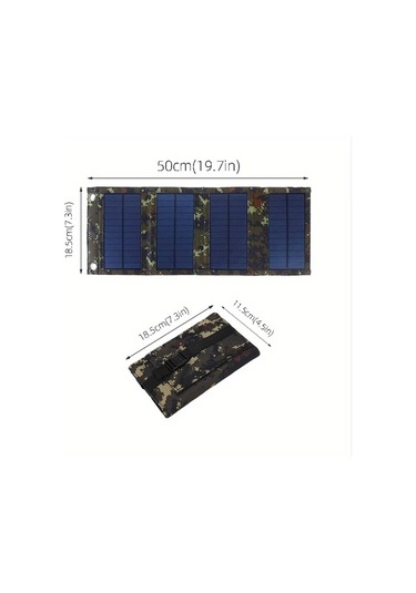 Fochsia Usb Güneş Panel 10000mah Taşınabilir Şarj Cihazı Telefon Şarj Aleti Her Yerde Kullanım Alt N