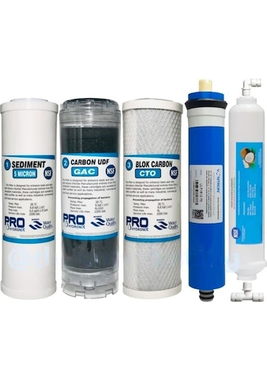 Reverse Osmosis Filtre Su Arıtma 5'Li Set 290661709