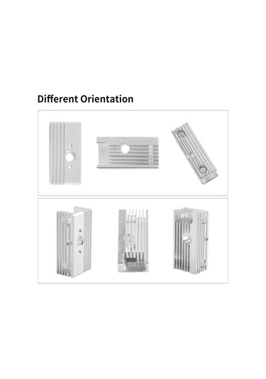 Creality Sprite Ekstruder Ve Ender S1/s1 Pro Vermoon V1/v1 Pro 3d Yazıcılarla Uyumlu Alüminyum Soğutma Bloğu Kurulumu Kolay