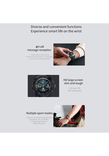 Singree Bluetooth Görüşmeli Su Geçirmez Akıllı Saat