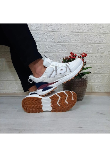 M.p. 1642 Beyaz Memoryfoam Kaydırmaz Rahat Spor Ayakkabı Beyaz