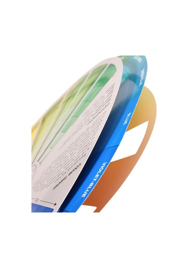 Samdoo Tatuaj Malzeme Renk Seçim Aracı: Fiziksel Renk Tekerleği, Kolay Kullanım, Renk Kombinasyonları Gösterir, Opp Paketli