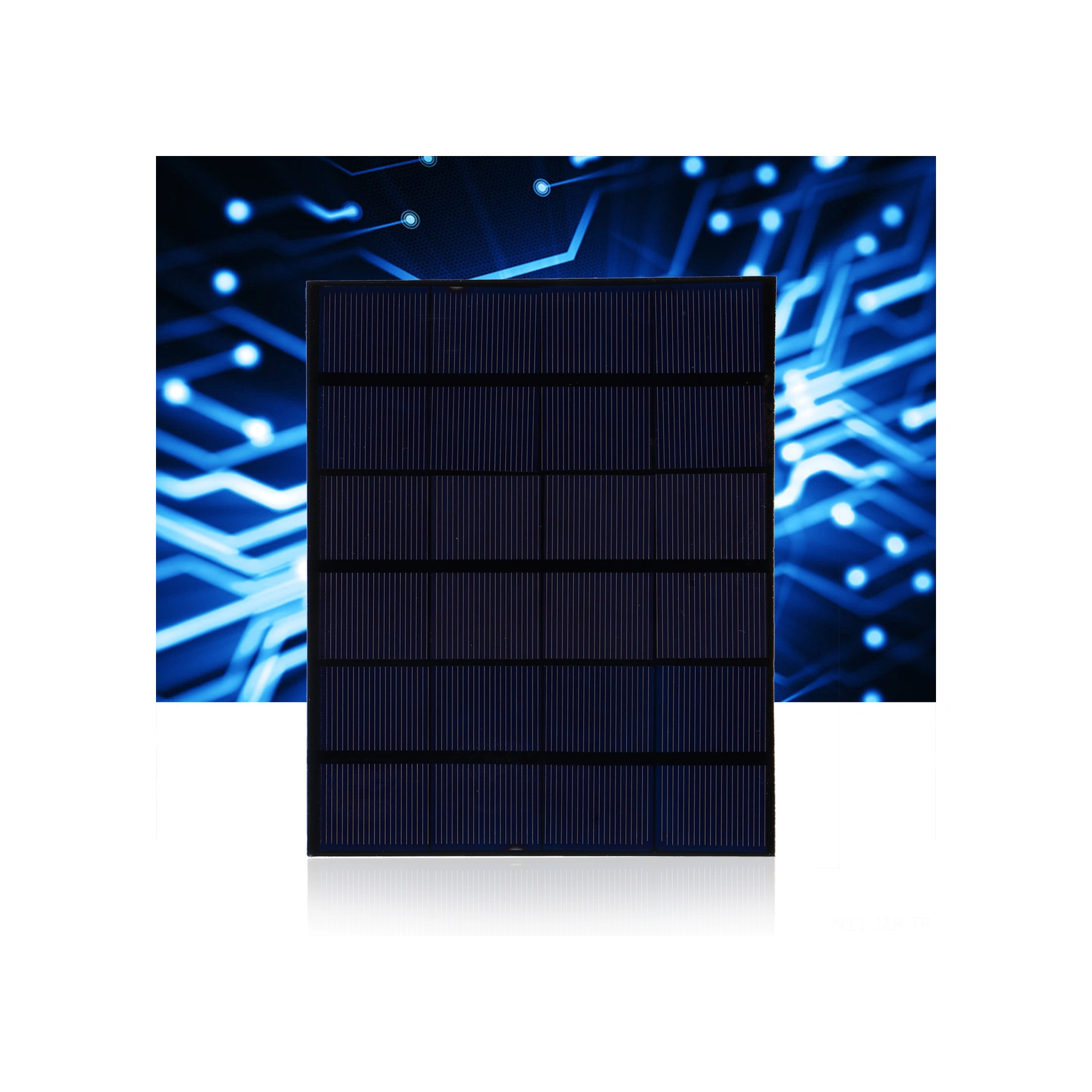 Geeroyoo 3.5w 6v Çok Kristal Güneş Paneli - Yüksek Dönüşüm Oranı, Pet Kaplama, Dıy Projeler İçin Depolama Fonksiyonu Yok