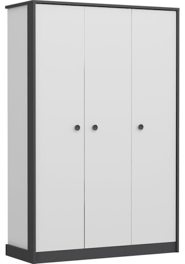 Life Gardırop Beyaz - Antrasit