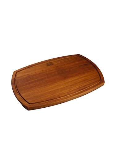 Dört Kenarı Oval Tahta 26x36cm