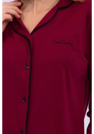 Pierre Cardin 7717 Kadın Boydan Patlı Pijama Takım