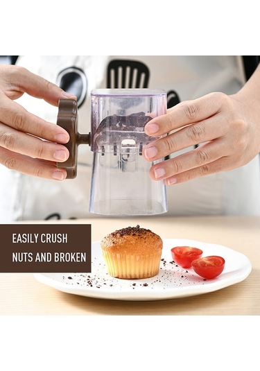 Dancemonkey Manuel Kırıcı Süper Hızlı Gıda Parçalayıcı Öğütücü Lacivert