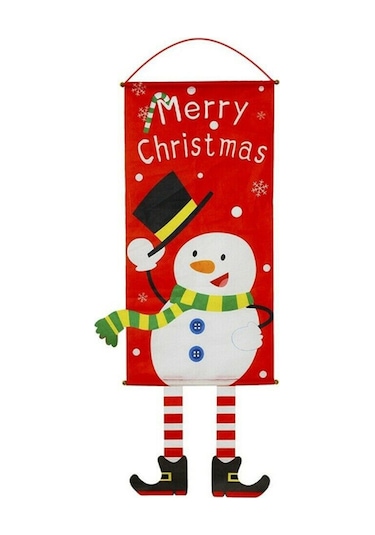 Reedark Noel Dekorasyonu Asılı Pano - 6 Farklı Şirin Desen Seçeneği