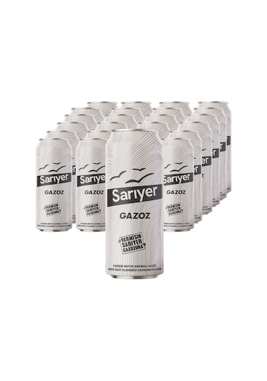 Sarıyer Karışık Aromalı Gazoz 24 x 330 ML