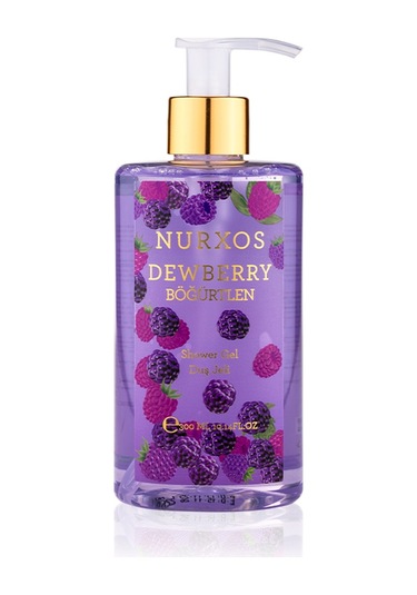 Nurxos 9889 Dewberry Böğürtlen Hediyelik Kutulu 3'lü Set Vücut Spreyi & Losyon & Duş Jeli
