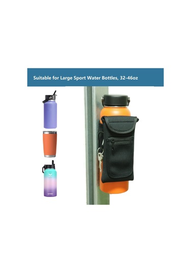 Sacstar Manyetik Su Şişesi Kılıf Torbası Büyük Cep Telefonu Tutucusu, Herhangi Bir Ekipmana Takın, Spor Salonu Essentics Aksesuarı Siyah Kamuflaj