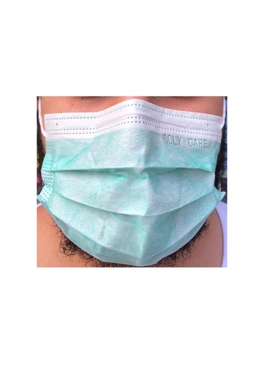 Soly Care Meltblown 3 Katlı Telli Ultrasonic Cerrahi Maske 50Adet