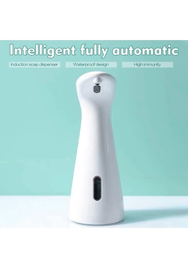 Ulzyvf Otomatik Sensörlü Köpük Sabunluk - El Dezenfektanı 200ml Beyaz Beyaz