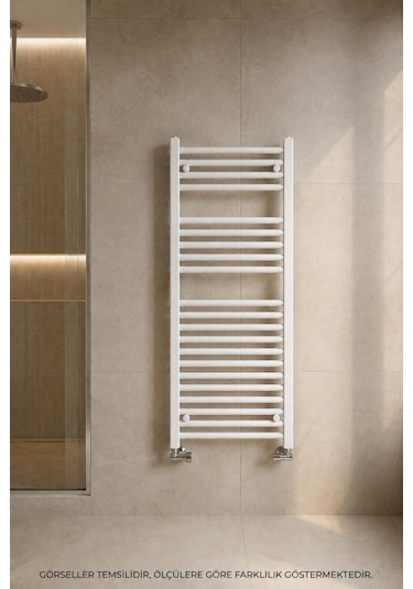 500X1000 Beyaz Havlupan 14 Borulu Banyo Havlupanı