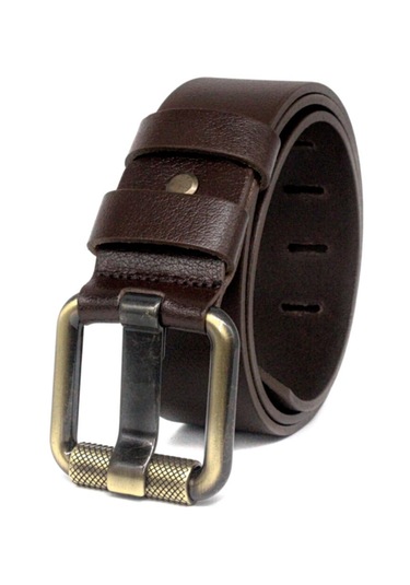 2'li Hakiki Deri Erkek Kot Kemeri 4,5 Cm Sh/kh Çok Renkli