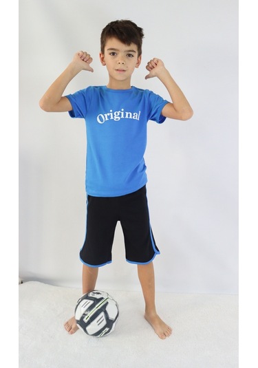 Erkek Çocuk Baskılı Basic Kaprili Takım 1-9 Yaş 001